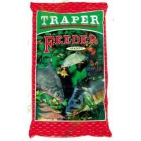 Прикормка TRAPER Secret Feeder red (Фидер красный) 1 кг