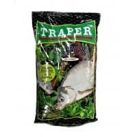 Прикормка TRAPER Secret Bream green Marzipan (Лещ зеленый Марципан) 1кг