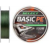 Плетёнка Select Basic PE 4x 150м 0,14 dark green
