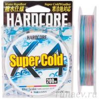 Плетёнка DUEL Hardcore Super Cold x4 200м (0,17 18lb)