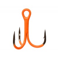 Крючок тройной F36 Treble Hook Orange UV №2 (5шт)