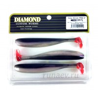 Виброхвост/твистер Diamond Easy Shiner PRO 5" #01 <упаковка>