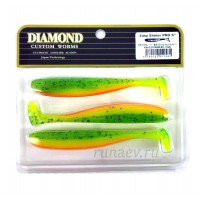 Виброхвост/твистер Diamond Easy Shiner PRO 5" #08 <упаковка>