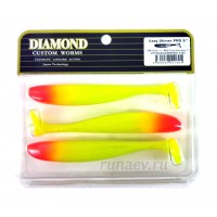 Виброхвост/твистер Diamond Easy Shiner PRO 4" #10 <упаковка>