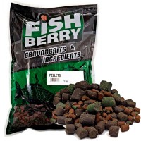 Пеллетс карповый FISHBERRY 4мм 1кг Лосось