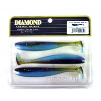 Виброхвост/твистер Diamond Easy Shiner PRO 3" #43PAL <упаковка>