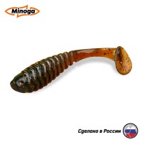 Виброхвост/твистер Minoga COOPER 2,0" 10шт #027