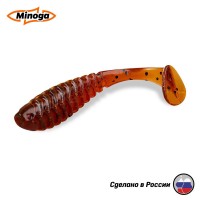 Виброхвост/твистер Minoga COOPER 3,0" 6шт #002