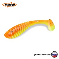 Виброхвост/твистер Minoga COOPER 3,0" 6шт #324