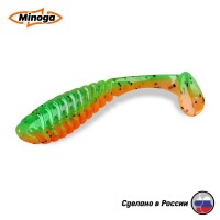 Виброхвост/твистер Minoga COOPER 4,0" 4шт #623