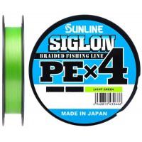 Плетёнка Sunline SiGLON PEx4 150м 1,0 (16 lb 0,171) Light Green