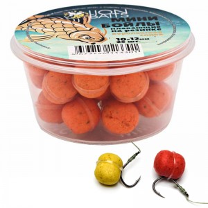 Бойлы плавающие на резинке LION BAITS 10х12мм 25шт Plum Royale