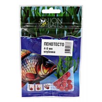 Пенотесто LION BAITS 4-8мм 10гр Клубника