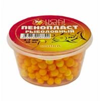 Пенопласт рыболовный оранж LION BAITS 4-7мм 50мл Бисквит