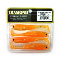 Виброхвост/твистер Diamond Shiner ШУМОВОЙ 4" EA06 <упаковка>