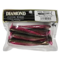 Виброхвост/твистер Diamond Easy Shiner 4,5" #38PAL <упаковка>