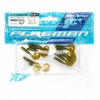 FLAGMAN Твистер TT-Grub 2,0'' #133 Motor Oil 5см 10шт