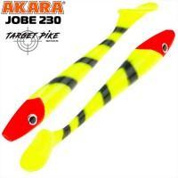 Виброхвост/твистер Akara Jobe Target Pike 200 #303 <упаковка>