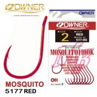 Крючки Owner арт.5177 №10 Mosquito Hook Red