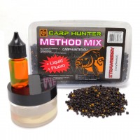 Method mix Pellets + Fluoro + Liquid Strawberry (клубника)