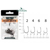 Крючки EastShark CLAW HOOK №4 тефлон