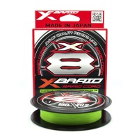 Плетёнка YGK X-Braid Braid Cord Chartreuse x8 150м 2,0 (35lb)