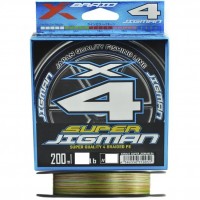 Плетёнка YGK X-Braid Braid Super Jigman x4 200м 1,2 (20lb)