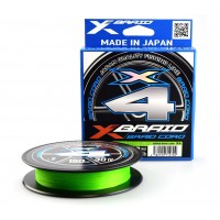 Плетёнка YGK X-Braid Braid Cord Chartreuse x4 150м 2,5 (35lb)