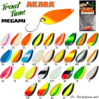 Блесна колебалка Akara Trout Time Megami 35 2,0гр цв.73