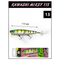 Воблер Grows Culture Kawashi Mikey 115F 19,5гр #13