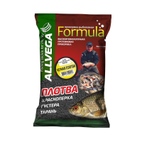 Прикормка ALLVEGA Formula Black Gardon 0,9кг ЧЕРНАЯ ПЛОТВА