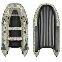Лодка ПВХ Gladiator Air PRO X НДНД E450PROX CAMO