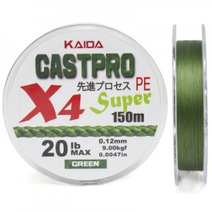 Плетёнка KAIDA Castpro Super 4x 150м (0,14)