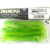 Виброхвост/твистер Diamond Easy Shiner 4" #37PAL <упаковка>