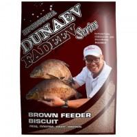 Прикормка DUNAEV-FADEEV Feeder, 1кг Brown Biscuit