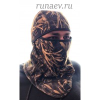 Шапка маска алова Hutsman Windblock (камыш)