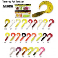 Виброхвост/твистер Akara Fat Twister 50 #24RT <упаковка>