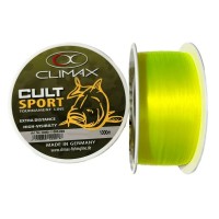 Леска Climax Cult Sport 1000м 0,25 Yellow