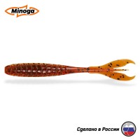 Виброхвост/твистер Minoga PULSAR 4,0" 6шт #002