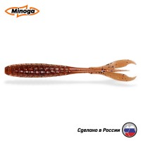 Виброхвост/твистер Minoga PULSAR 4,0" 6шт #006