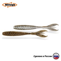 Виброхвост/твистер Minoga PULSAR 4,0" 6шт #110