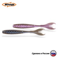 Виброхвост/твистер Minoga PULSAR 4,0" 6шт #111