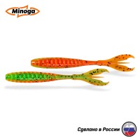 Виброхвост/твистер Minoga PULSAR 4,0" 6шт #623