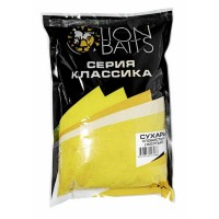 Сухарь не ароматизир. LION BAITS 1кг Жёлтый