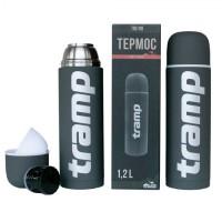 Термос Tramp 1,2 л. Soft Touch арт.TRC-110 серый