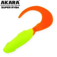 Виброхвост/твистер Akara Super Ryba 80 #101 <упаковка>