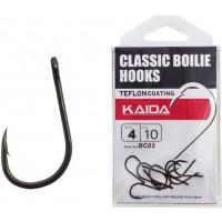 Крючки карповые Kaida Classic Boilie Hooks BC03 №4