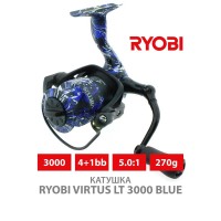 Катушка Ryobi VIRTUS LT 3000 BLUE 4+1п