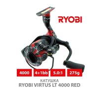 Катушка Ryobi VIRTUS LT 4000 RED 4+1п