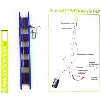 Оснастка фидерная ПрофМонтаж Асимметричная петля, 1кр